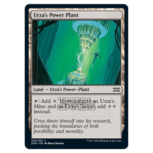 Magic The Gathering - Double Masters - Urza's Power Plant - 330/384