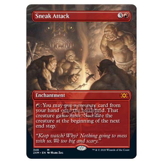 Magic The Gathering - Double Masters - Sneak Attack - 348/384