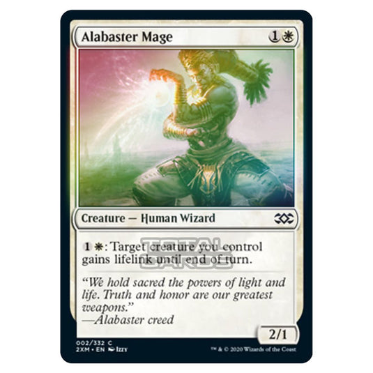 Magic The Gathering - Double Masters - Alabaster Mage - 2/384 (Foil)