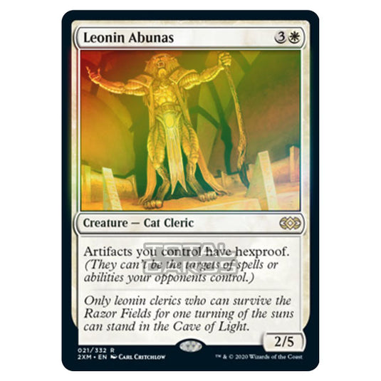 Magic The Gathering - Double Masters - Leonin Abunas - 21/384 (Foil)