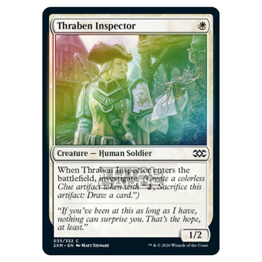 Magic The Gathering - Double Masters - Thraben Inspector - 35/384 (Foil)