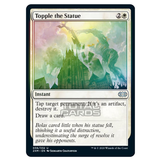 Magic The Gathering - Double Masters - Topple the Statue - 36/384 (Foil)