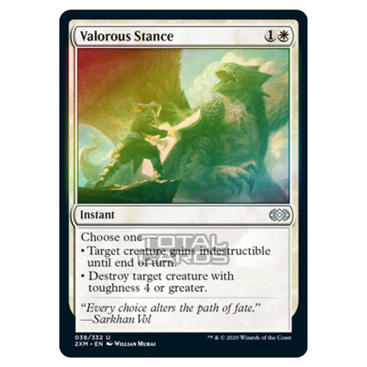 Magic The Gathering - Double Masters - Valorous Stance - 38/384 (Foil)