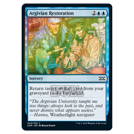 Magic The Gathering - Double Masters - Argivian Restoration - 42/384 (Foil)