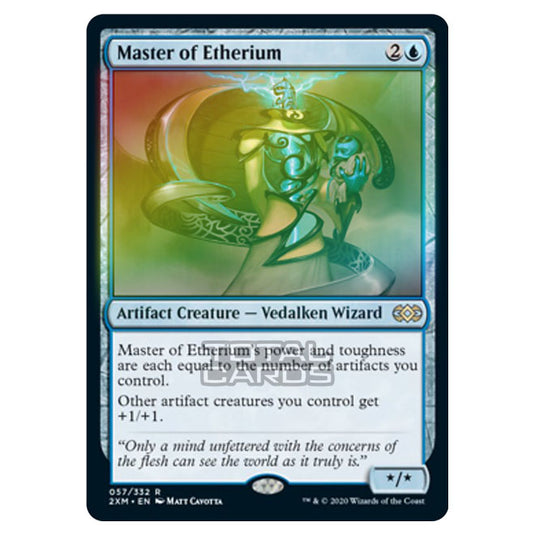 Magic The Gathering - Double Masters - Master of Etherium - 57/384 (Foil)