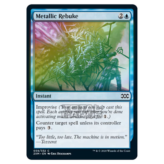 Magic The Gathering - Double Masters - Metallic Rebuke - 59/384 (Foil)