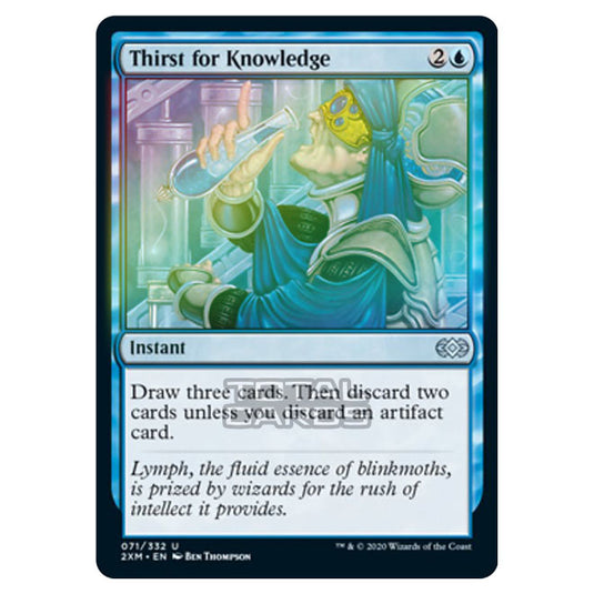 Magic The Gathering - Double Masters - Thirst for Knowledge - 71/384 (Foil)