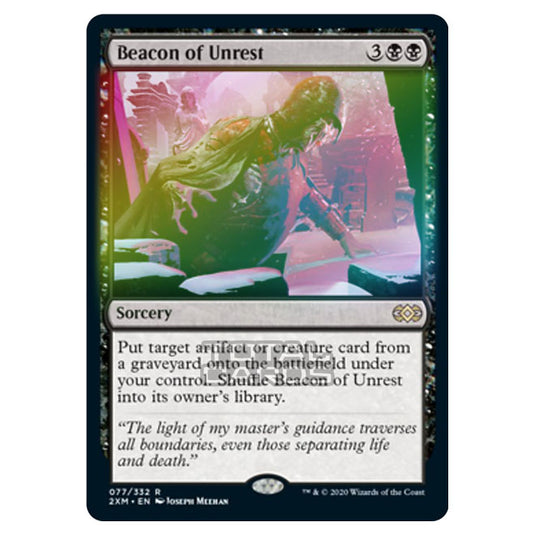 Magic The Gathering - Double Masters - Beacon of Unrest - 77/384 (Foil)