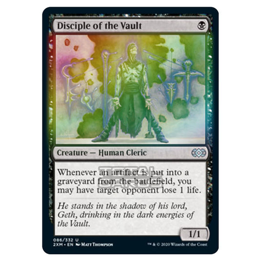 Magic The Gathering - Double Masters - Disciple of the Vault - 86/384 (Foil)