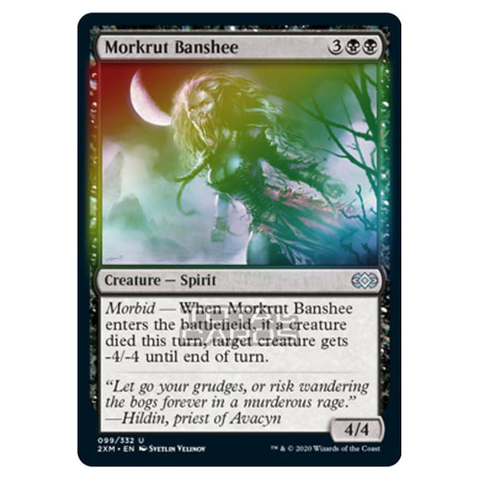 Magic The Gathering - Double Masters - Morkrut Banshee - 99/384 (Foil)