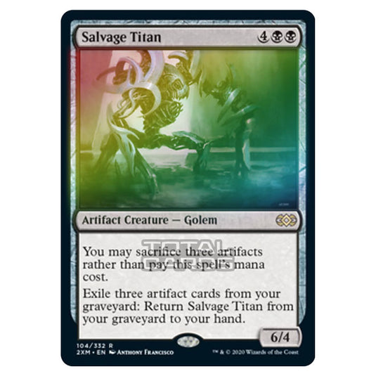 Magic The Gathering - Double Masters - Salvage Titan - 104/384 (Foil)