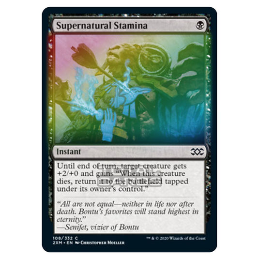 Magic The Gathering - Double Masters - Supernatural Stamina - 108/384 (Foil)