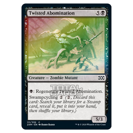 Magic The Gathering - Double Masters - Twisted Abomination - 111/384 (Foil)