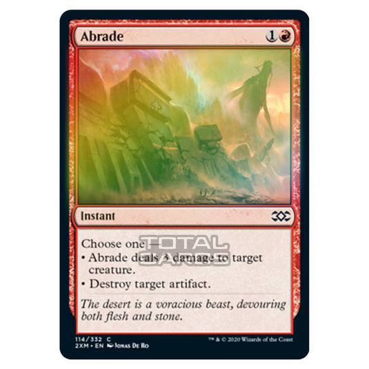 Magic The Gathering - Double Masters - Abrade - 114/384 (Foil)