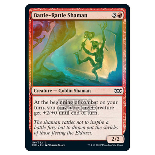 Magic The Gathering - Double Masters - Battle-Rattle Shaman - 116/384 (Foil)