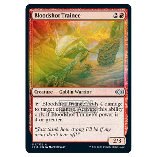 Magic The Gathering - Double Masters - Bloodshot Trainee - 119/384 (Foil)