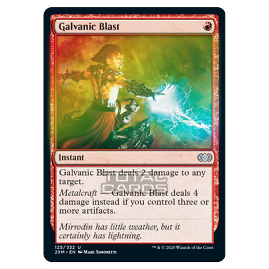 Magic The Gathering - Double Masters - Galvanic Blast - 125/384 (Foil)