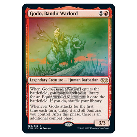 Magic The Gathering - Double Masters - Godo, Bandit Warlord - 128/384 (Foil)