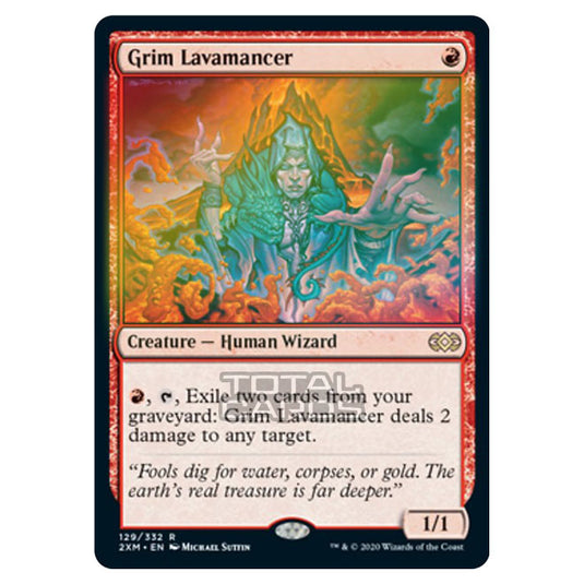 Magic The Gathering - Double Masters - Grim Lavamancer - 129/384 (Foil)