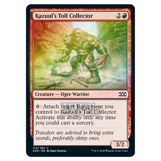 Magic The Gathering - Double Masters - Kazuul's Toll Collector - 133/384 (Foil)