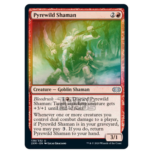 Magic The Gathering - Double Masters - Pyrewild Shaman - 138/384 (Foil)