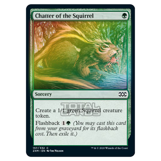 Magic The Gathering - Double Masters - Chatter of the Squirrel - 157/384 (Foil)