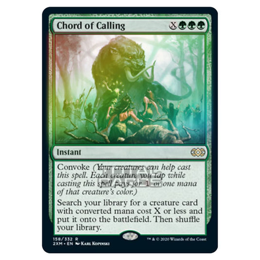 Magic The Gathering - Double Masters - Chord of Calling - 158/384 (Foil)