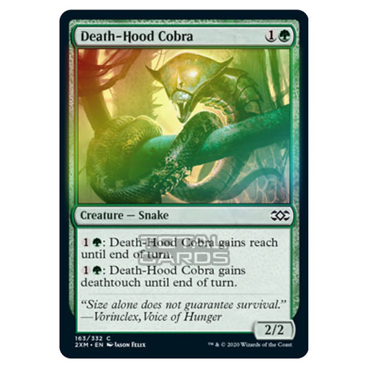 Magic The Gathering - Double Masters - Death-Hood Cobra - 163/384 (Foil)