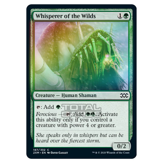 Magic The Gathering - Double Masters - Whisperer of the Wilds - 187/384 (Foil)