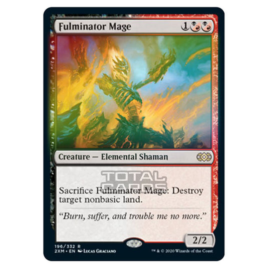 Magic The Gathering - Double Masters - Fulminator Mage - 196/384 (Foil)