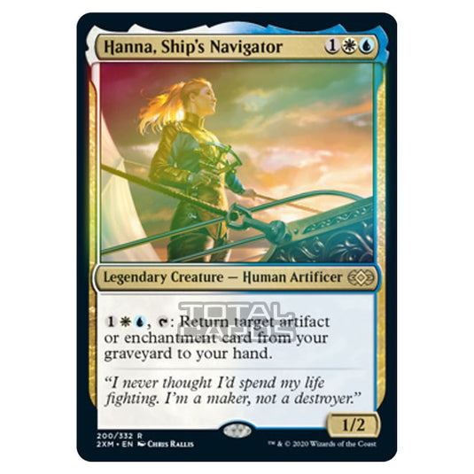 Magic The Gathering - Double Masters - Hanna, Ship's Navigator - 200/384 (Foil)