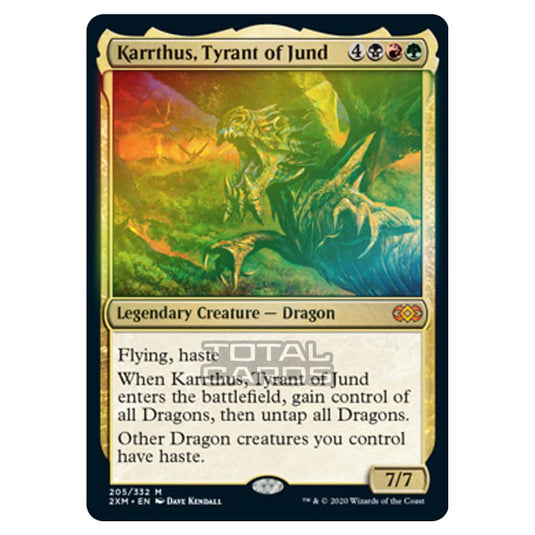 Magic The Gathering - Double Masters - Karrthus, Tyrant of Jund - 205/384 (Foil)