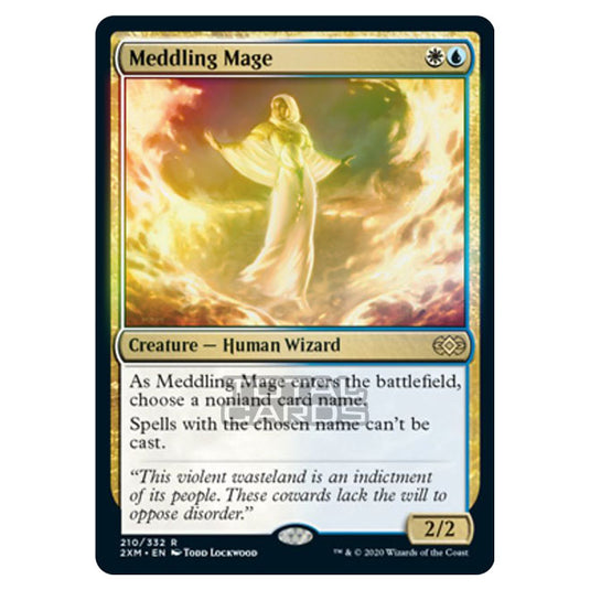 Magic The Gathering - Double Masters - Meddling Mage - 210/384 (Foil)