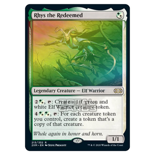 Magic The Gathering - Double Masters - Rhys the Redeemed - 213/384 (Foil)