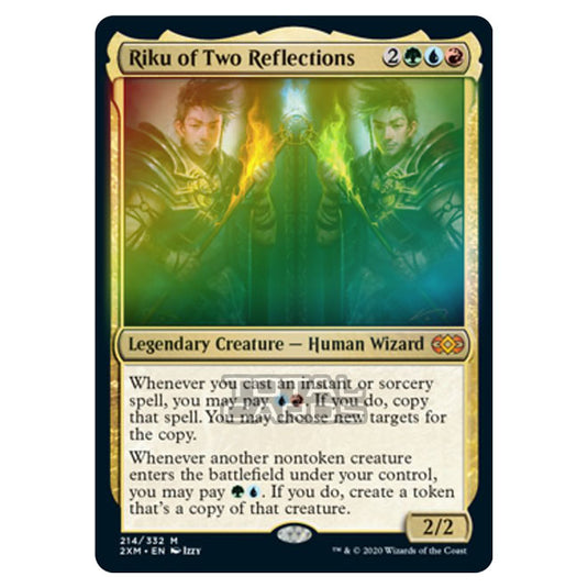 Magic The Gathering - Double Masters - Riku of Two Reflections - 214/384 (Foil)