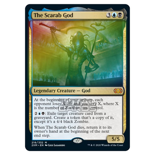 Magic The Gathering - Double Masters - The Scarab God - 216/384 (Foil)