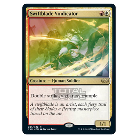 Magic The Gathering - Double Masters - Swiftblade Vindicator - 221/384 (Foil)