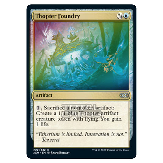 Magic The Gathering - Double Masters - Thopter Foundry - 222/384 (Foil)