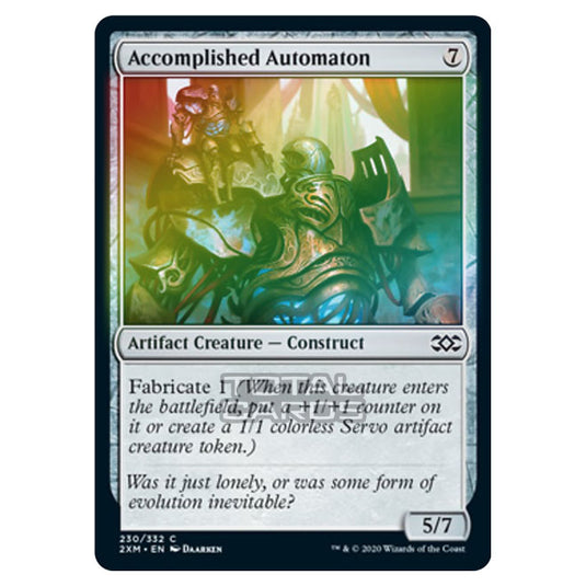 Magic The Gathering - Double Masters - Accomplished Automaton - 230/384 (Foil)