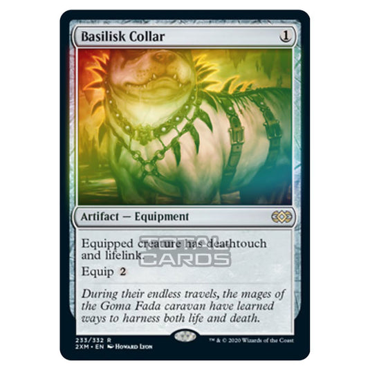 Magic The Gathering - Double Masters - Basilisk Collar - 233/384 (Foil)