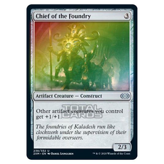 Magic The Gathering - Double Masters - Chief of the Foundry - 238/384 (Foil)