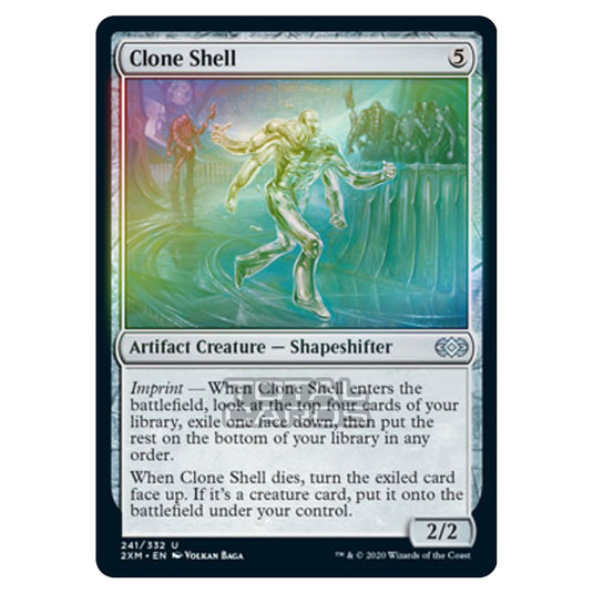 Magic The Gathering - Double Masters - Clone Shell - 241/384 (Foil)