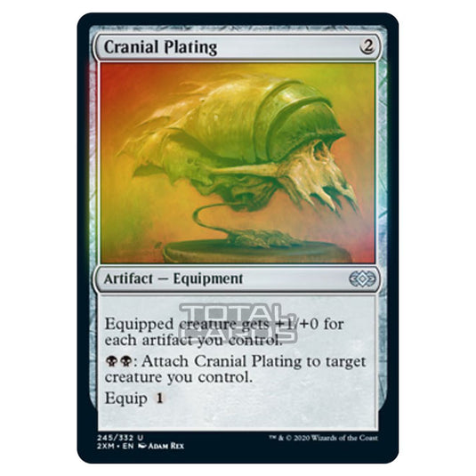 Magic The Gathering - Double Masters - Cranial Plating - 245/384 (Foil)