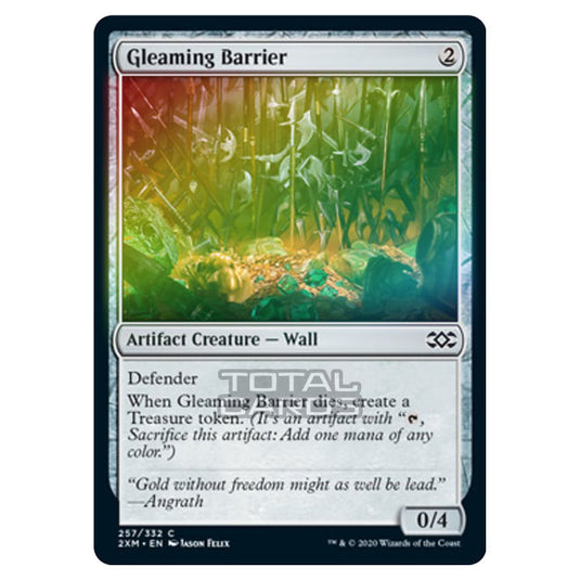 Magic The Gathering - Double Masters - Gleaming Barrier - 257/384 (Foil)