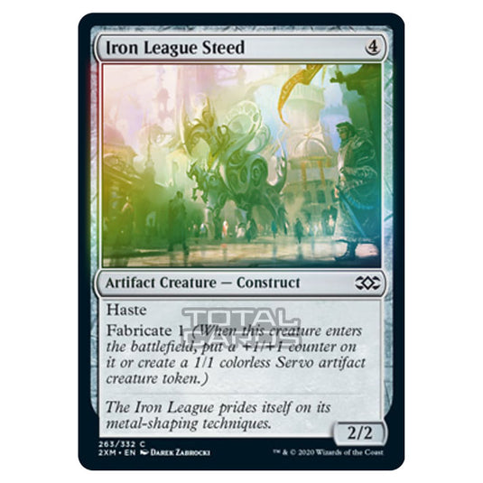 Magic The Gathering - Double Masters - Iron League Steed - 263/384 (Foil)