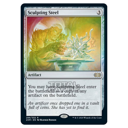 Magic The Gathering - Double Masters - Sculpting Steel - 286/384 (Foil)