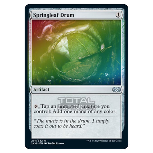 Magic The Gathering - Double Masters - Springleaf Drum - 291/384 (Foil)