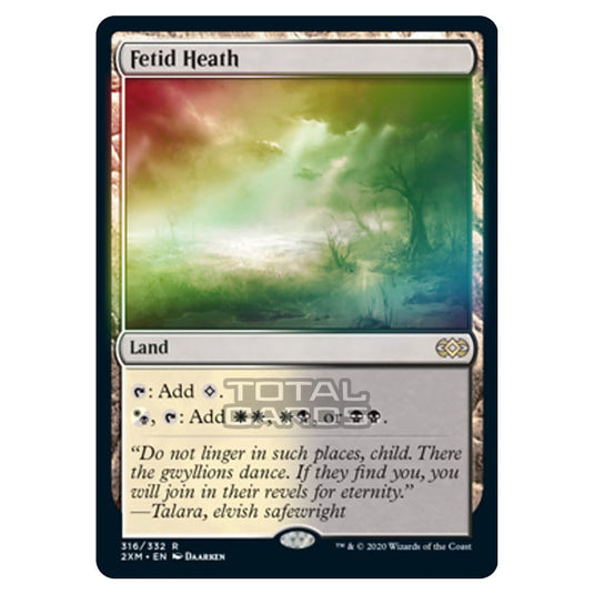 Magic The Gathering - Double Masters - Fetid Heath - 316/384 (Foil)