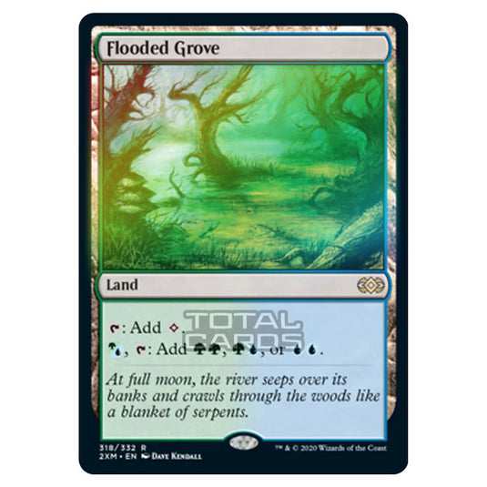 Magic The Gathering - Double Masters - Flooded Grove - 318/384 (Foil)