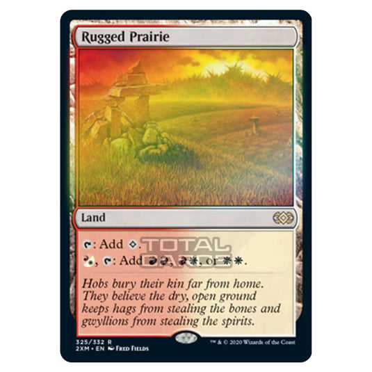 Magic The Gathering - Double Masters - Rugged Prairie - 325/384 (Foil)